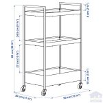 ترولی ایکیا مدل NISSAFORS - Image 27