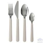 سرویس قاشق چنگال و کارد 16 پارچه مدل UPPHOJD ایکیا مایکیاهوم 1