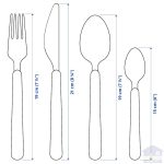 سرویس قاشق و چنگال ایکیا مدل UPPHOJD ست 16 پارچه - Image 3