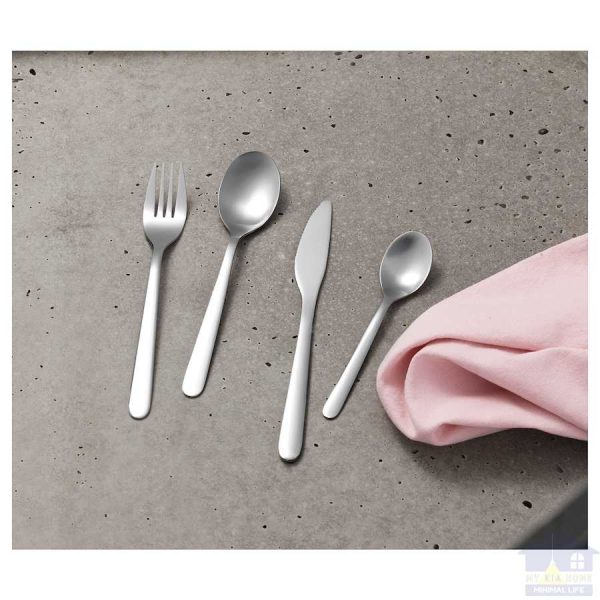 سرویس قاشق چنگال و کارد 24 پارچه مدل FORNUFT ایکیا مایکیاهوم 1