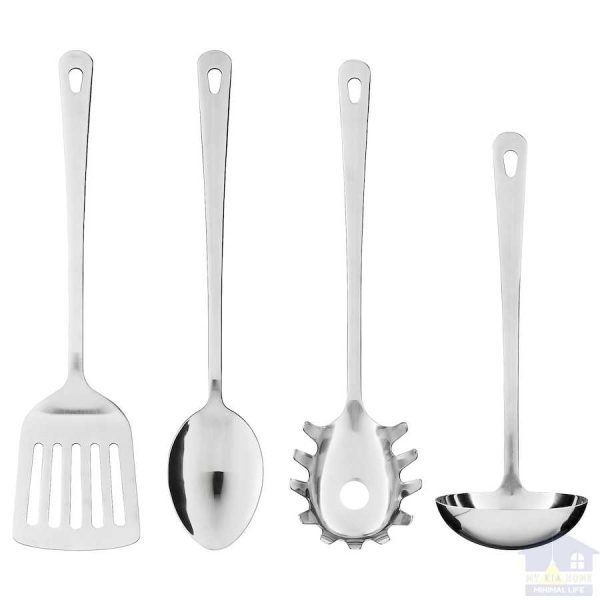 سرویس کفگیر و ملاقه مدل GRUNKA ایکیا 4 پارچه 1