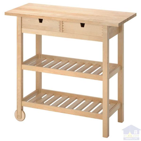 ترولی چوبی مدل FORHOJA ایکیا مایکیاهوم 1