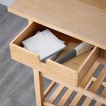 ترولی چوبی ایکیا مدل FORHOJA