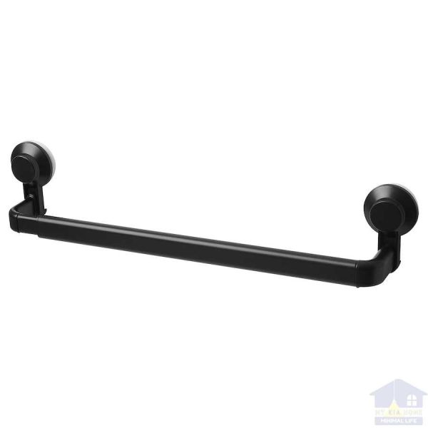 جا حوله ایکیا مدل TISKEN رنگ مشکی مایکیاهوم 1