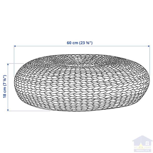 پاف حصیری ایکیا مدل ALSEDA مایکیاهوم 1