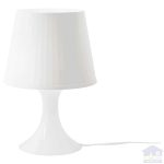 آباژور رومیزی ایکیا مدل LAMPAN رنگ سفید مایکیاهوم 1