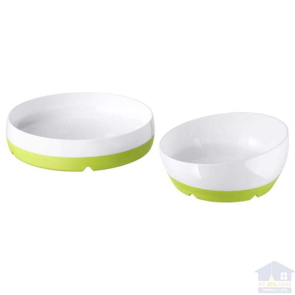 بشقاب و کاسه کودک ایکیا مدل SMAGLI ست 2 عددی مایکیاهوم 1