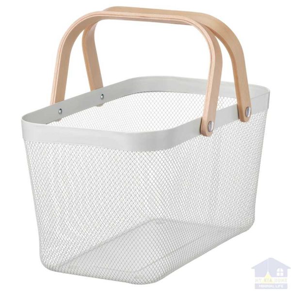 سبد چوبی ایکیا مدل RISATORP مایکیاهوم 1