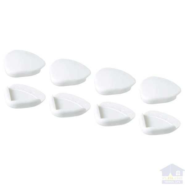 ضربه‌گیر لبه میز ایکیا مدل UNDVIKA رنگ سفید مایکیاهوم 1