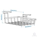 سبد آویز کابینت ایکیا مدل PALYCKE - Image 8