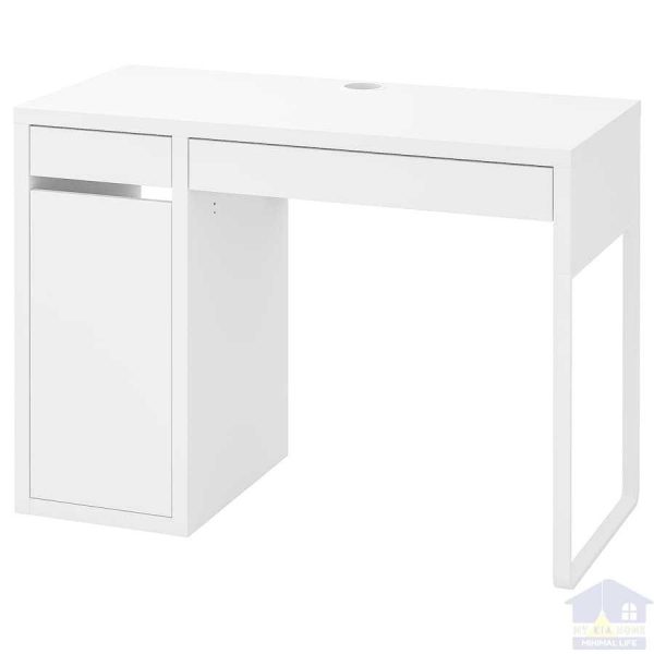 میز تحریر ایکیا مدل MICKE رنگ سفید مایکیاهوم 1