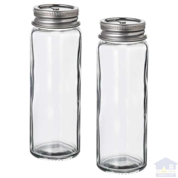 نمک دان و فلفل پاش ایکیا مدل CITRONHAJ پک 2 عددی مایکیاهوم 1