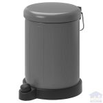 سطل زباله پدالی ایکیا مدل TOFTAN رنگ طوسی مایکیاهوم 1