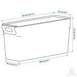 نظم دهنده یخچال ایکیا مدل KLIPPKAKTUS - Image 13