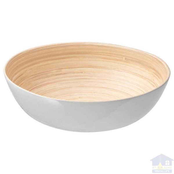 کاسه سرو بامبو ایکیا مدل RUNDLIG مایکیاهوم 1