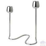 شمعدان دو شاخه ایکیا مدل SILVERPARON - Image 3