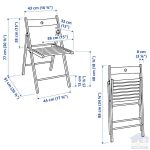 صندلی تاشو چوبی ایکیا مدل FROSVI - Image 4