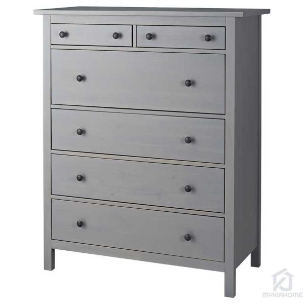 دراور چوبی 6 کشویی ایکیا مدل HEMNES مایکیاهوم شاخص