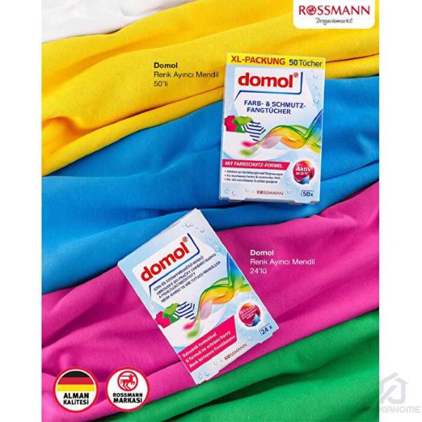 پارچه جداکننده رنگ ماشین لباسشویی DOMOL مایکیاهوم 1