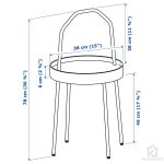 میز عسلی ایکیا مدل BURVIK - Image 21