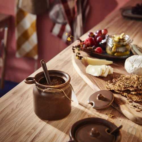 بانکه قاشق دار ایکیا مدل KOSSEBAR رنگ قهوه ای مایکیاهوم شاخص