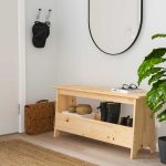 نیمکت چوبی باکس دار ایکیا مدل PERJOHAN مایکیاهوم شاخص