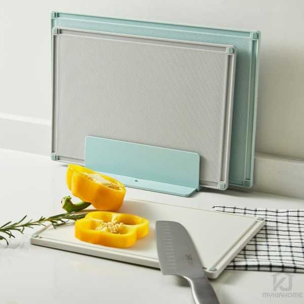 تخته برش و استند ایکیا مدل GUMMIHAJ ست 3 عددی مایکیاهوم شاخص