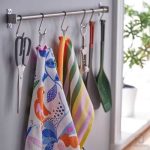 دستمال آشپزخانه طرحدار ایکیا مدل RINNIG