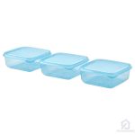 ظرف نگهدارنده غذا ایکیا مدل PRUTA پک 3 عددی - Image 2