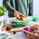 ظرف نگهدارنده مقسم دار ایکیا مدل PRUTA پک 2 عددی