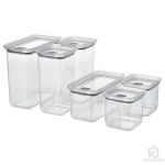 ظروف دربدار ایکیا مدل KORALLVIPPA ست 6 عددی - Image 6