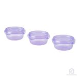 ظروف نگهدارنده غذا ایکیا مدل PRUTA پک 3 عددی - Image 2