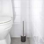 فرچه استنددار دستشویی ایکیا مدل EKOLN رنگ مشکی مایکیاهوم شاخص