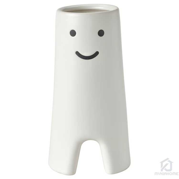 گلدان ایکیا مدل FROVAXT طرح لبخند مایکیاهوم 1