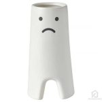 گلدان ایکیا مدل FROVAXT طرح لبخند - Image 5