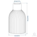 گلدان سرامیکی ایکیا مدل KAPKASTANJ - Image 12