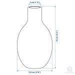 گلدان سفالی ایکیا مدل BLODBJORK - Image 6