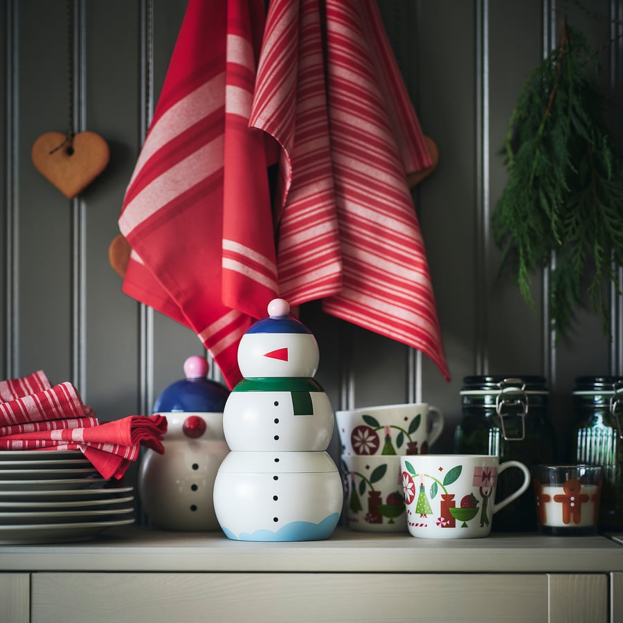 بانکه فلزی دربدار ایکیا مدل VINTERFINT پک 3 عددی مایکیاهوم شاخص