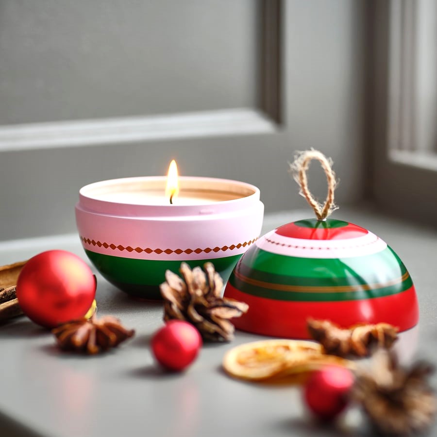 شمع معطر لیوانی فلزی ایکیا مدل VINTERFINT مایکیاهوم شاخص