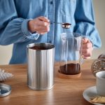 بانکه فلزی استوانه ای ایکیا مدل BETTHAJ مایکیاهوم شاخص