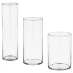 گلدان شمعدان ایکیا مدل CYLINDER ست 3 عددی مایکیاهوم 13