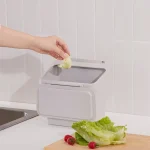 سطل کابینتی درب دار ایکیا مدل SKOLAST مایکیاهوم 12