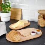 سینی سرو چوبی ایکیا مدل SMORLING ست 2 عددی مایکیاهوم شاخص
