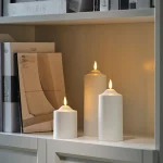 شمع استوانه LED ایکیا مدل SMALOM مایکیاهوم 12